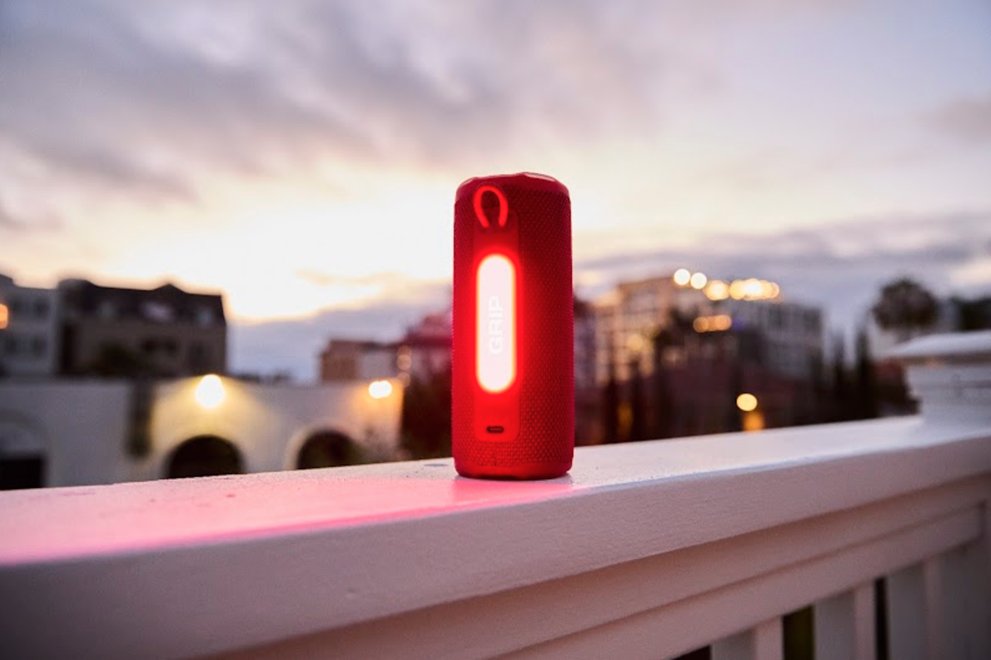 JBL's Grip Bluetooth speaker doubles as a snazzy reading light
